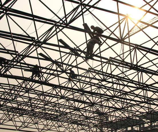 禹州厂房网架安装