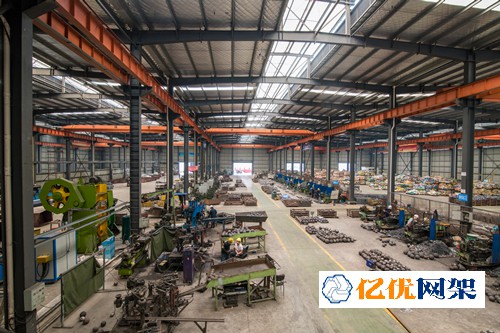 禹州网架配件机加工车间